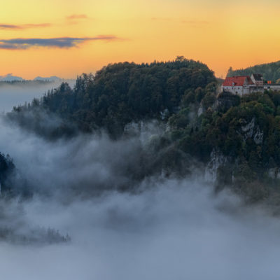 Landschaftsfotografie nebel im Tal