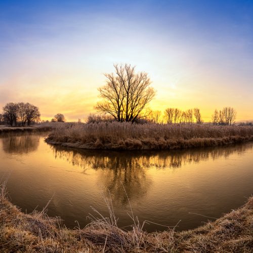 Landschaftsfotografie Fluss