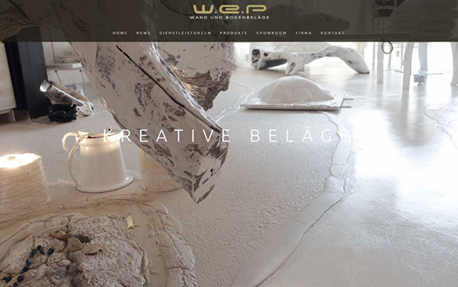 Webdesign WEP neue Webseite