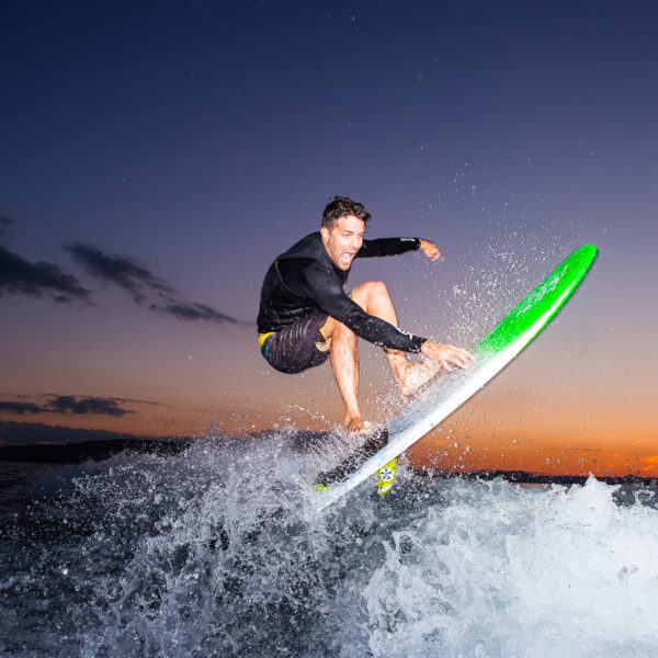 Aufnahmen in 360 Grad mit der Insta360Pro: wakesurfen