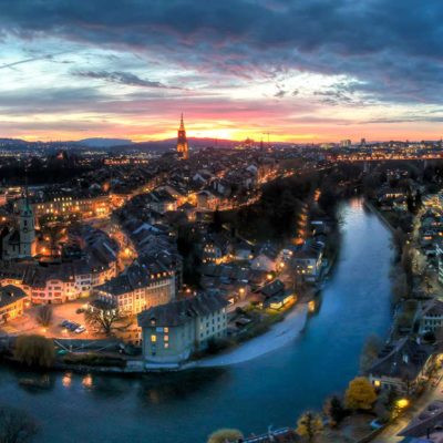Professionelle Luftaufnahmen mit Drohne: Bern