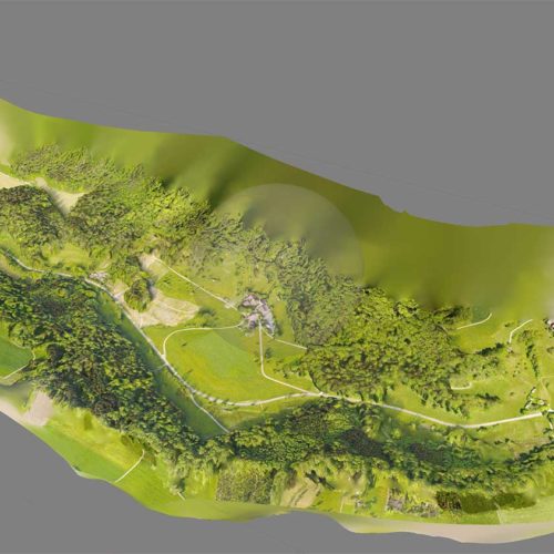 Inspektion und Vermessung mit der Drohne: Flurbereinigung