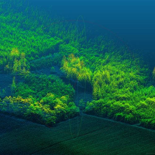 Inspektion und Vermessung mit der Drohne: Luftaufnahmen Lidar