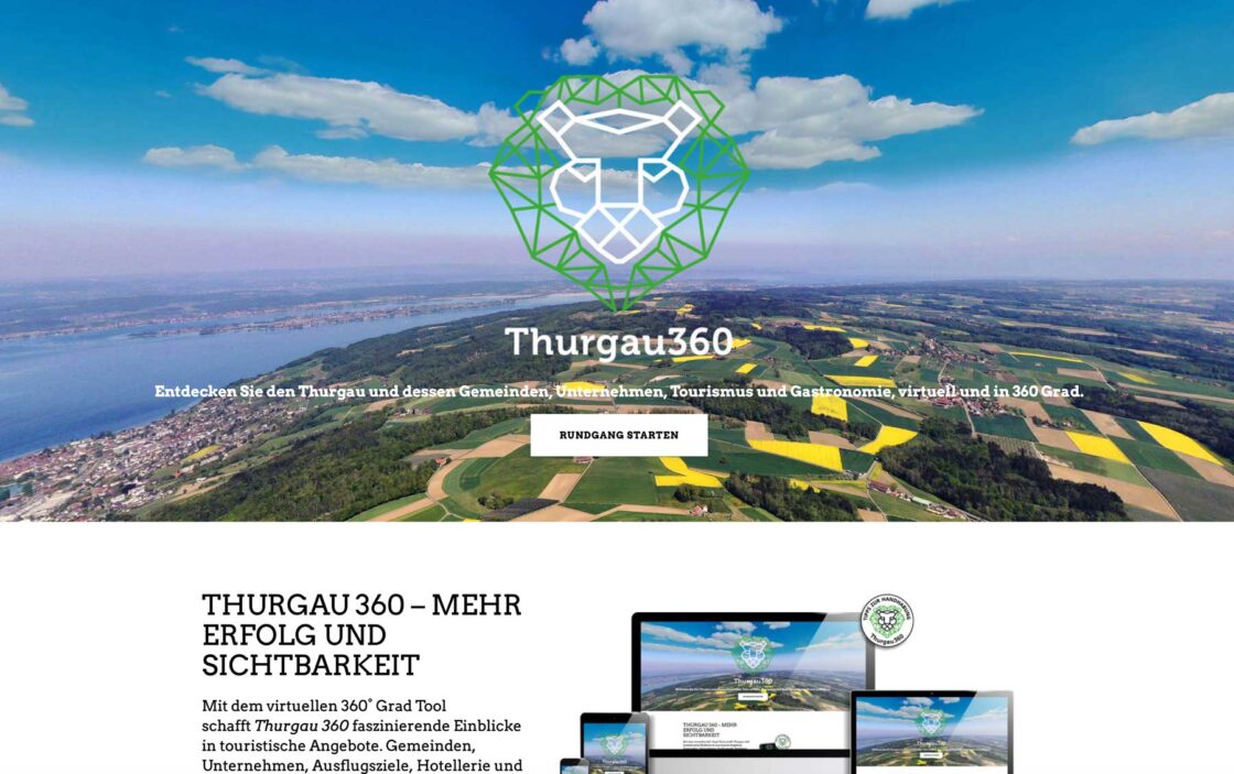 Webdesign und SEO: Thurgau 360 Grad