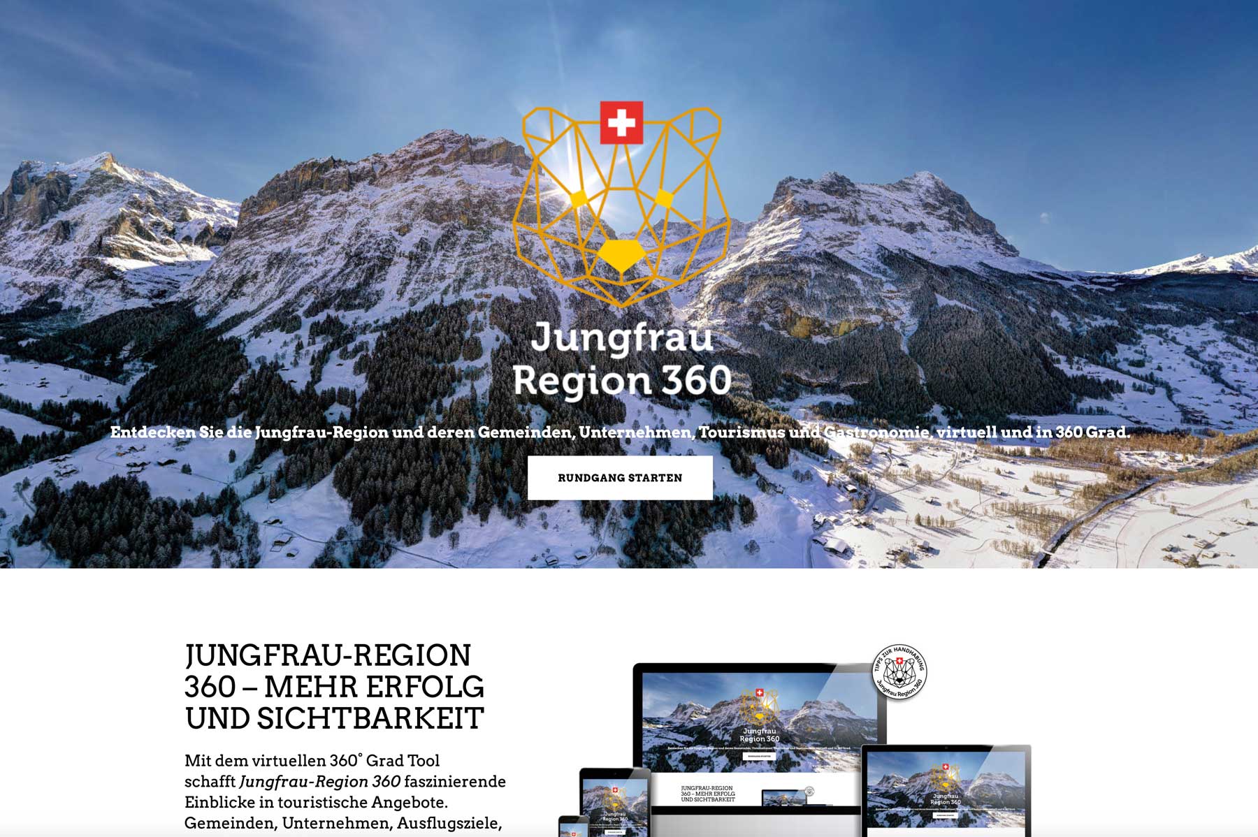 Design & Webdesign Jungfrauregion